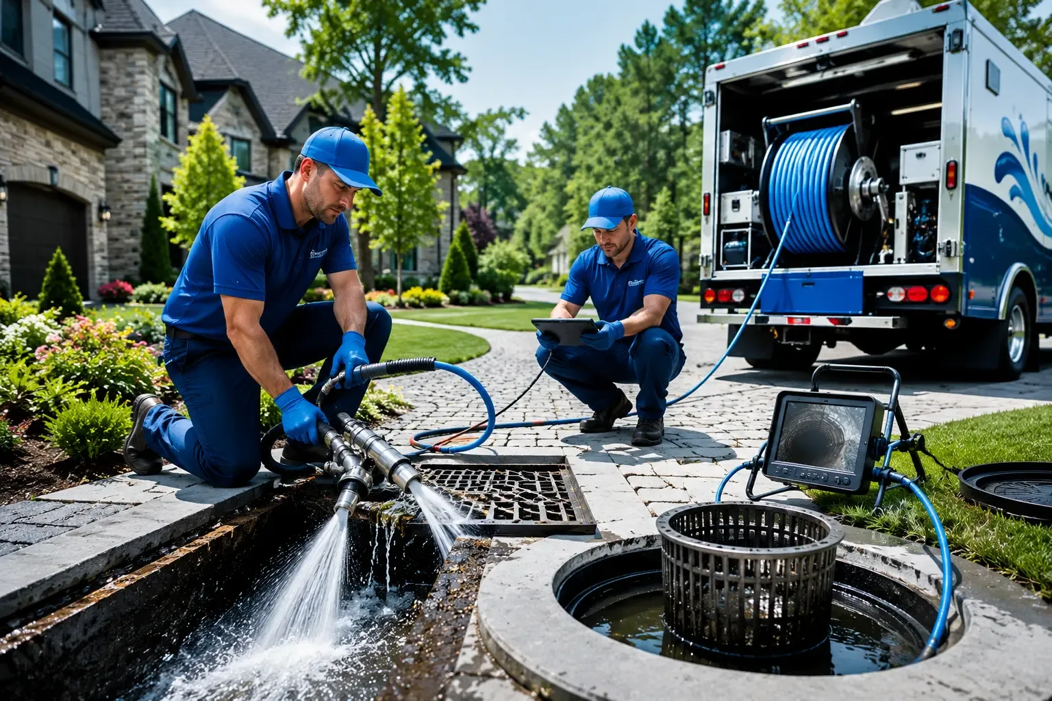 Local outdoor drain cleaning professionals in Maynard, MA